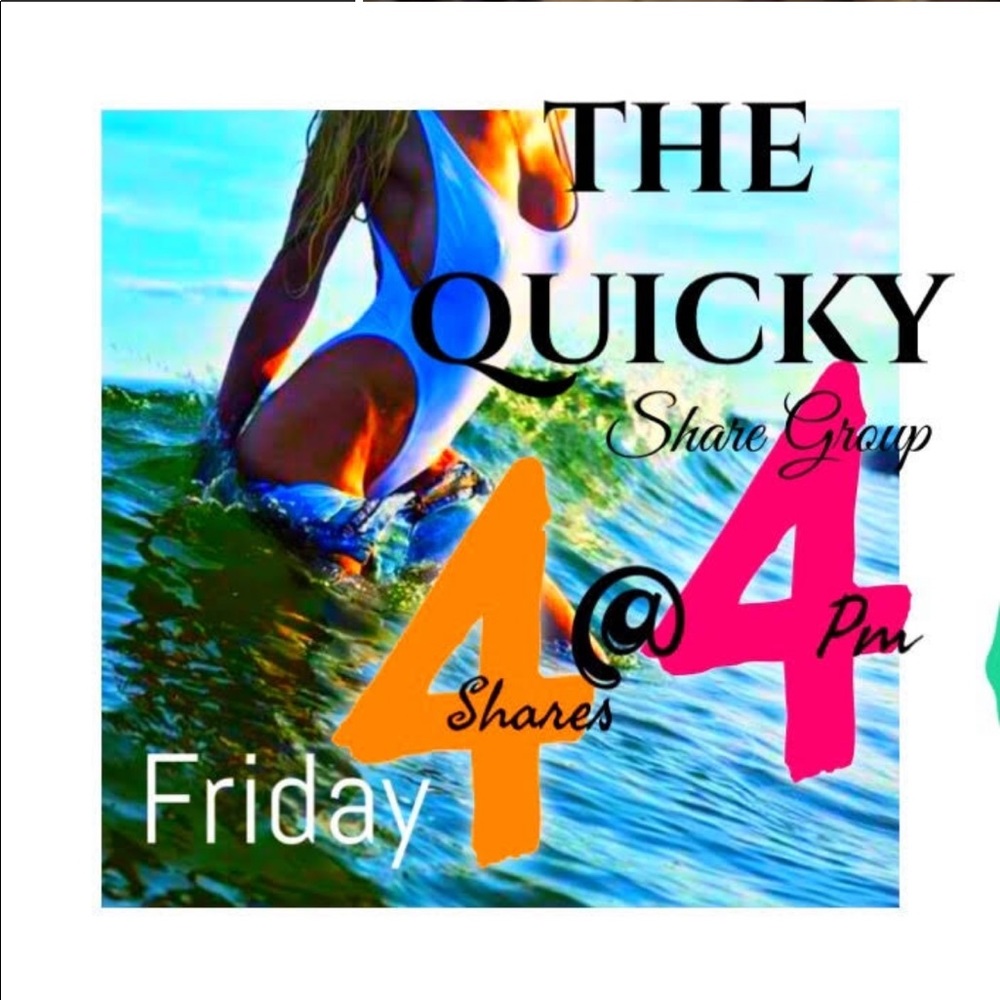 SHARE GROUP 🖤 THE QUICKIE 🖤 FRIDAY